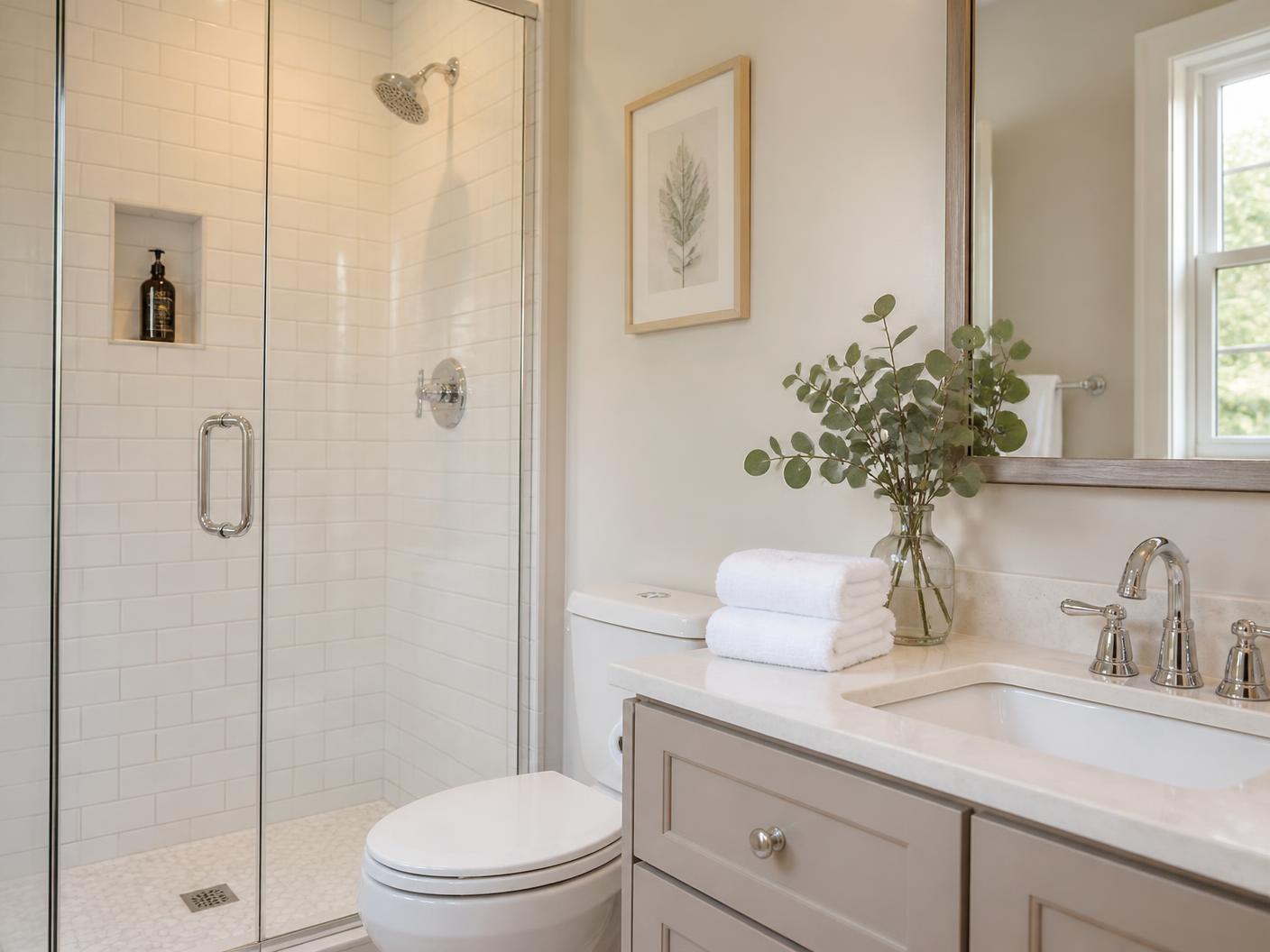 Bathrooms & kitchens cleaned by AF Cleaning